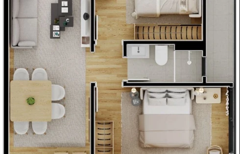 Apartamento em Saco Grande, Florianópolis