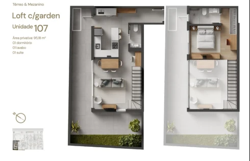 Apartamento em Coqueiros, Florianópolis