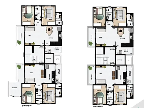 Apartamento 2 Quarto com 60m² - Santa Branca - Foto 13