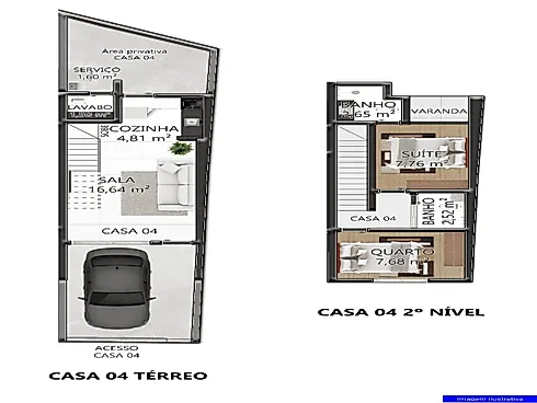 Casa 1 Quarto com 1 Suíte - Vila Clóris - Foto 9