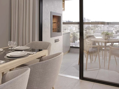 Apartamento com 3 quartos em Boa Vista, Curitiba