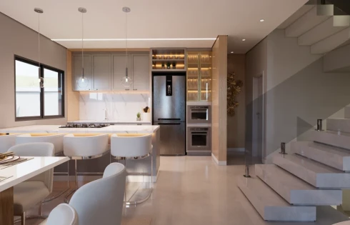 Casa Condomínio à Venda 3 Quartos  Pilarzinho Curitiba