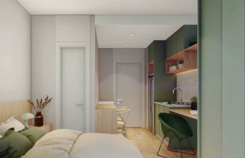 Studio com 1 quartos em Tingui, Curitiba