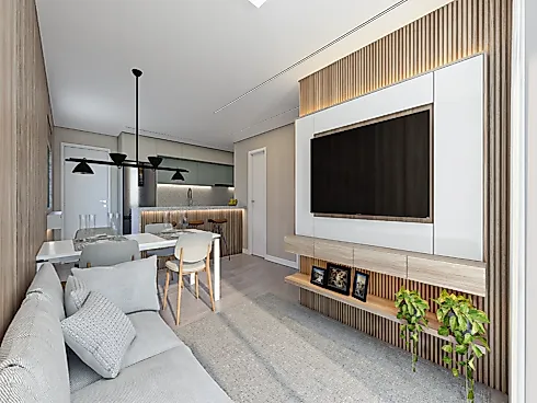 Apartamento em Cabral, Curitiba