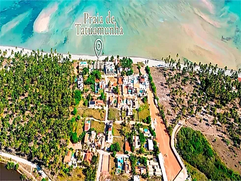 Cond. Mansões Ocean Tatuamunha - Casa em condomínio em Praia De Tatuamunha, Porto De Pedras - Foto 2