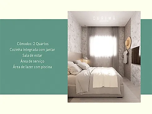 Apartamento 2 Quartos no Condomínio Curimã - Marceneiro - Centro - Foto 6