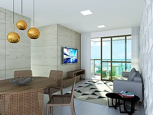 Duetto - Apartamento em Poço, Maceió - Foto 2