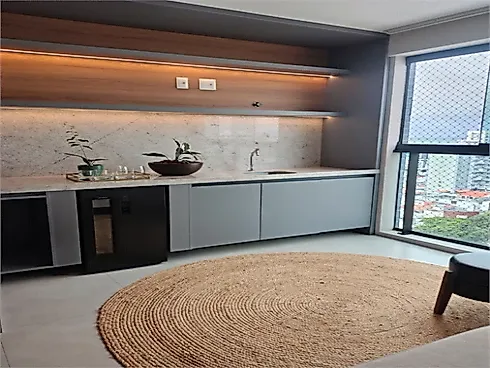 Apartamento 2 Quartos no Edifício Aquamare Residence - Jatiúca - Foto 5