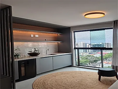 Apartamento 2 Quartos no Edifício Aquamare Residence - Jatiúca - Foto 8