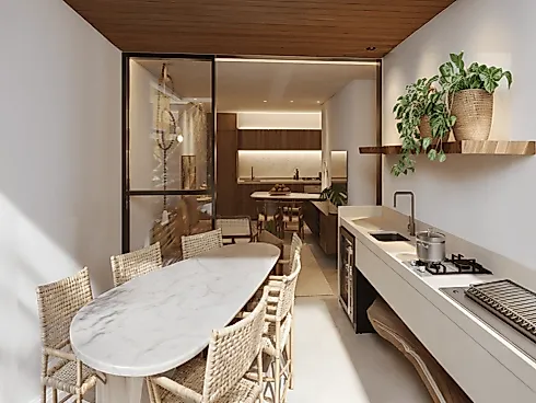 Apartamento em Praia de Tatuamunha, Porto de Pedras