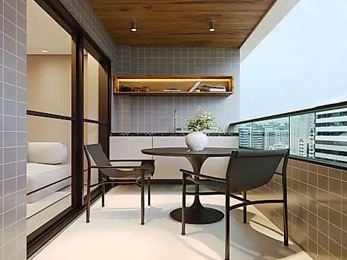 Apartamentos Studio no Edifício Nuit Blanche - Jatiúca - Foto 21