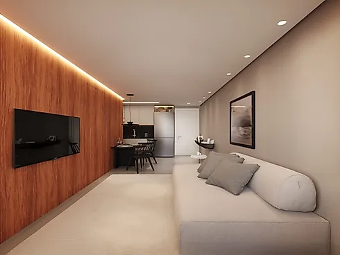Apartamentos Studio no Edifício Nuit Blanche - Jatiúca - Foto 11