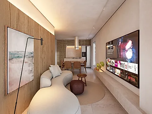 Apartamentos Quarto-Sala e Studio no Smart Stay View - Jatiúca - Foto 14