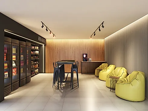 Apartamentos Studio, Quarto e Sala e Dois Quartos no Smart Stay Abdon - Jatiúca - Foto 7