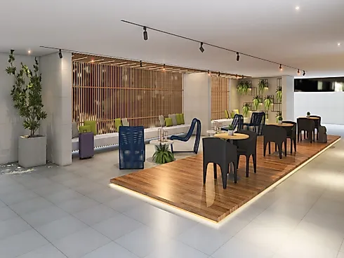 Apartamentos Studio, Quarto e Sala e Dois Quartos no Smart Stay Abdon - Jatiúca - Foto 8