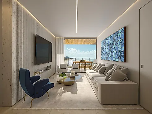 Apartamentos 3 à 4 Quartos no Edifício Rivage - Guaxuma - Foto 29