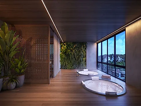 Apartamentos 3 à 4 Quartos no Edifício Rivage - Guaxuma - Foto 4