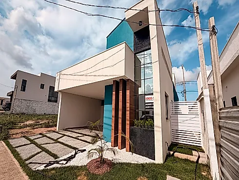 3 Suítes e 144m² no Ecoville 2 - Cajupiranga - Casa em condomínio em Cajupiranga, Parnamirim - Foto 5