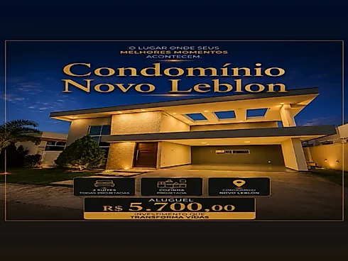 Casa Térrea no Condomínio no Novo Leblon - Parque das Nações - Casa em condomínio em Parque das Nações, Parnamirim - Foto 1