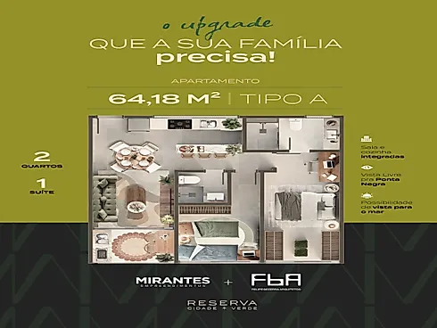 Reserva Cidade Verde - Apartamento de 2 e 3 Quartos - Foto 14