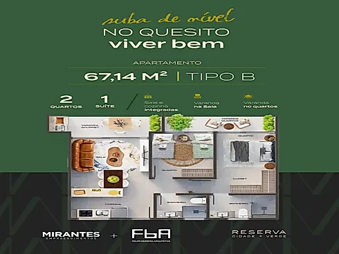 Reserva Cidade Verde - Apartamento de 2 e 3 Quartos - Foto 15