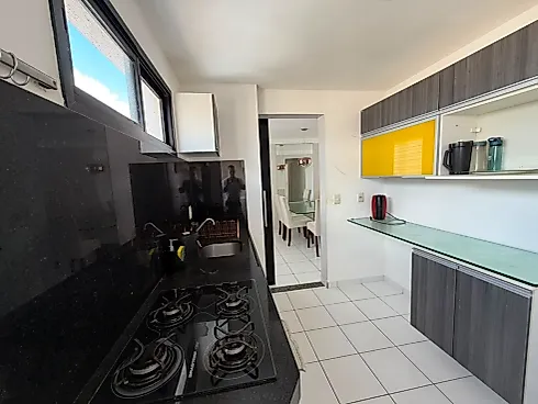 Apartamento Mobiliado e Andar Alto - Sun Rise - Foto 9