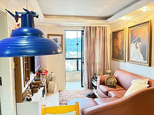 Apartamento 1 Quarto com Garagem no Kobrasol - Foto 8