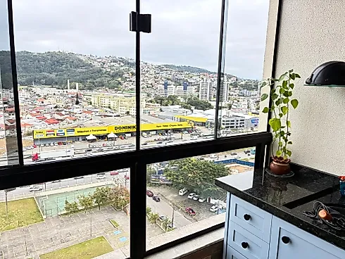 Apartamento 1 Quarto com Garagem no Kobrasol - Foto 10