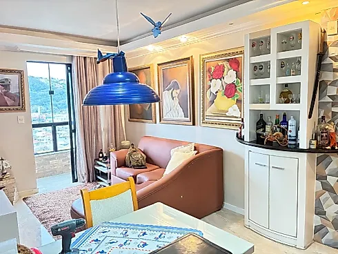 Apartamento 1 Quarto com Garagem no Kobrasol - Foto 9
