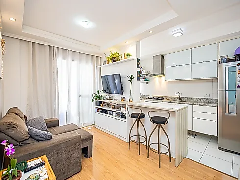 Apartamento 2 Quartos Edifício Refuge | Condomínio Clube - Apartamento em Bacacheri, Curitiba - Foto 5