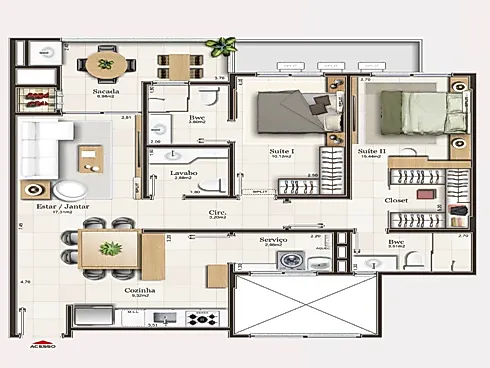 Apartamento (2) Suites Privilége Residence - Apartamento em Campinas, São José - Foto 2