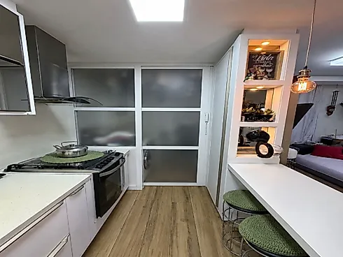2 Dormitórios (1 Suite) - Res. Quatro Ilhas - Areias - Apartamento em Areias, São José - Foto 5