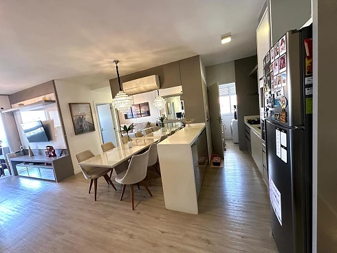 Apartamento 3 dormitórios - Abrãao 100% mobiliado