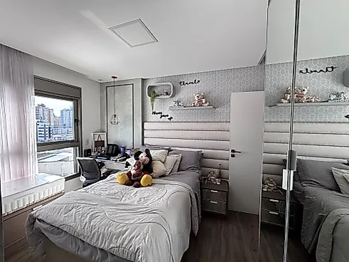 Apartamento Balneário Estreito com 3 Suítes - Vista Mar - Foto 18