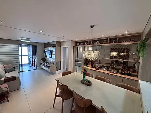 Apartamento Balneário Estreito com 3 Suítes - Vista Mar - Foto 3