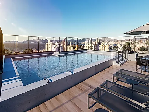 Apartamento 2 Suítes, 2 Vagas - Vista Mar - Estreito - Foto 13