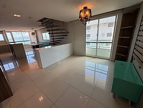 Duplex Vista Mar - Apartamento em Coqueiros, Florianópolis - Foto 5