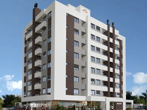 Apartamento 2 dormitórios à poucos minutos do Continente shopping 