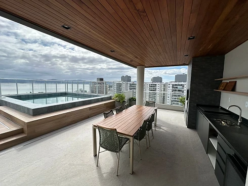 Apartamento 3 Dormitórios - Vista Beira Mar de Barreiros - Foto 22