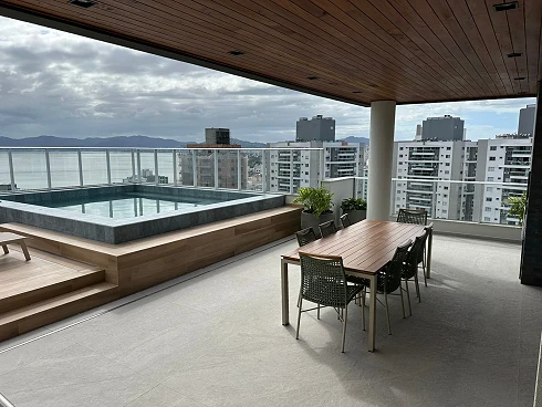 Apartamento 2 Dormitórios - Vista Beira Mar de Barreiros - Foto 18