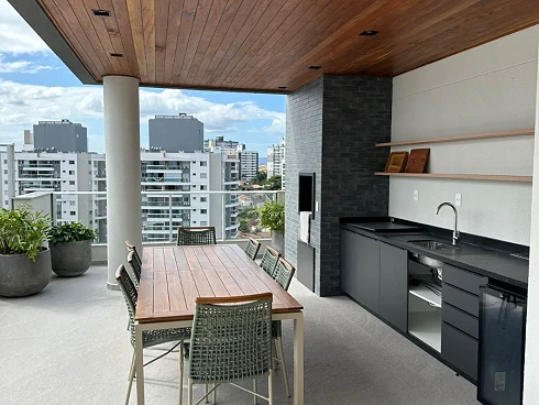 Apartamento 2 Dormitórios - Vista Beira Mar de Barreiros - Foto 17