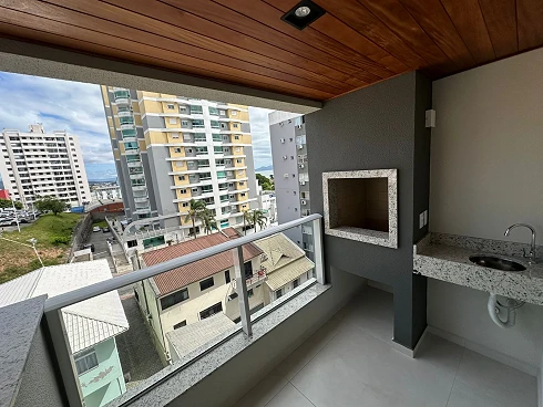 Apartamento 2 Dormitórios - Vista Beira Mar de Barreiros - Foto 8