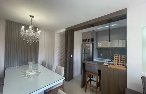 Apartamento com 2 quartos em Jardim Janaína, Biguaçu