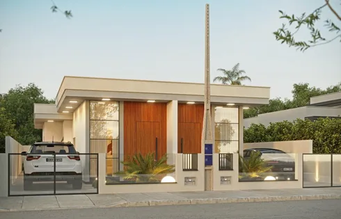 Casa com 2 quartos em Forquilhas, São José