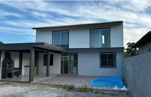 Casa com 2 quartos em Passagem do Massiambú, Palhoça
