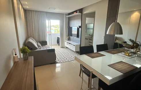 Apartamento com 2 quartos em Rio Caveiras, Biguaçu