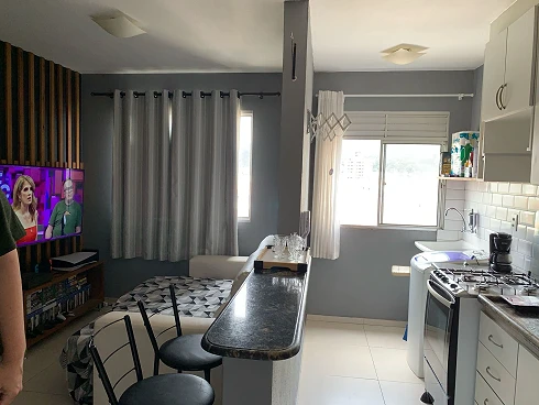 Apartamento em Rio Caveiras, Biguaçu