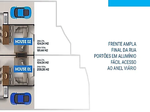 Casa em Santa Catarina, Antonio Carlos