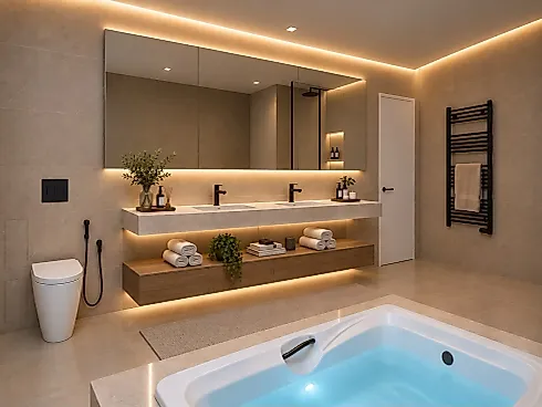 Casa 4 Quartos com 4 Suítes e 490m² - Pedra Branca - Foto 19