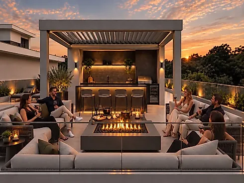 Casa 4 Quartos com 4 Suítes e 490m² - Pedra Branca - Foto 14